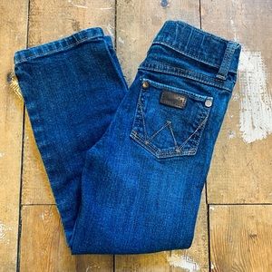 Boys Wrangler Retro 5 Slim Straight Jeans